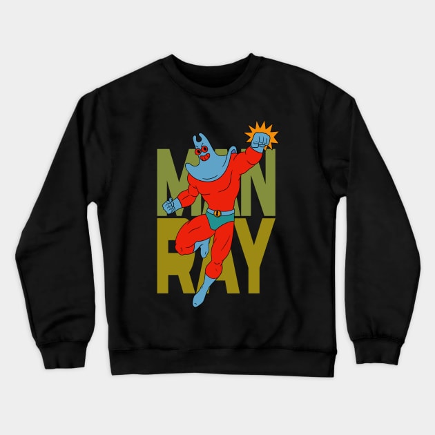 Man Ray Crewneck Sweatshirt by motelgemini